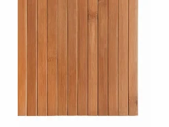 Alfombra rectangular natural de bambú 80x100 cm^ Outlet