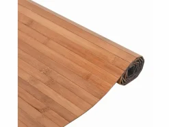 Alfombra De Cocina|Alfombra De Cocina|Alfombra rectangular natural de bambú 60x300 cm
