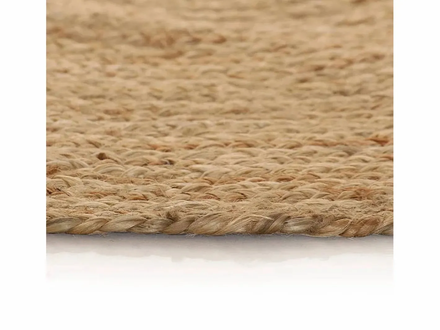 Alfombra redonda 150 cm yute trenzado^Clicnbuy Hot
