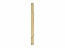 Clicnbuy Alfombra Redonda|Alfombra redonda bambú color natural claro 60 cm
