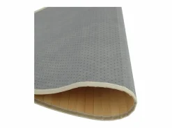 Clicnbuy Alfombra redonda bambú color natural claro 100 cm Beige