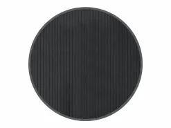 Clicnbuy Alfombra redonda bambú 60 cm Gris Outlet