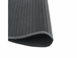 Clicnbuy Alfombra redonda bambú 60 cm Gris Outlet