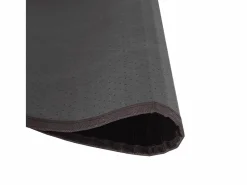 Alfombra redonda bambú marrón oscuro 100 cm^Clicnbuy Best