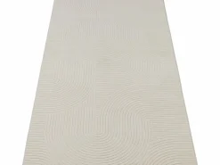the carpet Alfombra Rio ala estar antideslizante arco, , 200 x 280 cm Crema Best