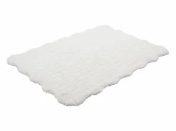 Vente-unique Alfombra De Salón|Alfombra shaggy de pelo largo bordes ondulados, 200 x 290 cm, , NERIDA