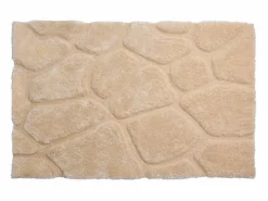 Alfombra shaggy de pelo largo - turquesa y gris - 160 x 230 cm - PIETRA^OZAIA Outlet