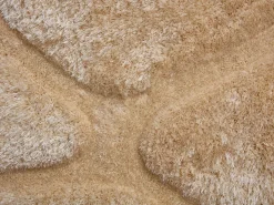 Alfombra shaggy de pelo largo - turquesa y gris - 160 x 230 cm - PIETRA^OZAIA Outlet