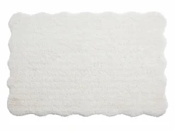 Alfombra shaggy de pelo largo con bordes ondulados, 160 x 230 cm, , NERIDA^Vente-unique Discount