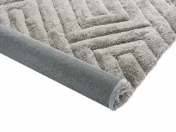 Alfombra shaggy efecto 3D MAZE poliéster bicolor 160x230cm^OZAIA Best