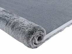 OZAIA Alfombra shaggy mechas largas plateada 160x230 GLITTER Plateado Hot