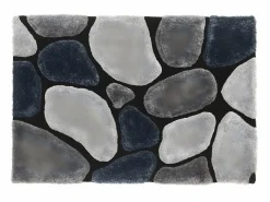 Alfombra shaggy PIETRA - poliéster - 200 x 290 cm -^OZAIA Online