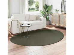 Alfombra Bosque 160 x 230 cm Poliéster Verde Outlet