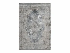Meublorama Alfombra 330x240cm, diseño E209E color plata - Confort y elegancia para su interior. Gris New