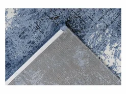 Meublorama Alfombra 230x160cm, diseño E409E en color - Confort y elegancia para su interior Azul Sale