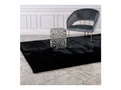 Meublorama Alfombra 290x200cm, diseño H008N color - Confort y elegancia para su interior Negro Clearance