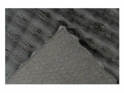 Meublorama Alfombra 150x80cm, diseño H008Y color grafito - Confort y elegancia para su interior Gris antracita Best