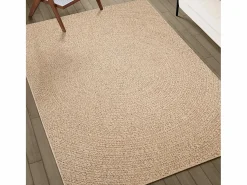 Alfombra ZIZUR apariencia de yute interior exterior 100x200 cm^Clicnbuy Online