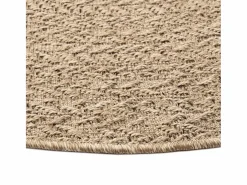Alfombra Redonda|Alfombra ZIZUR apariencia de yute interior y exterior 120 cm ES81927