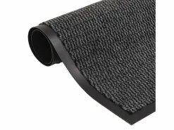 Alfombras de entrada rectangulares de nudo 2 uds gris 90x150 cm ES428651 Gris antracita Hot