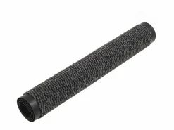 Felpudo|Alfombras de entrada rectangulares de nudo 2 uds gris 80x120 cm ES577468