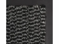 Felpudo|Alfombras de entrada rectangulares de nudo 2 uds gris 80x120 cm ES577468