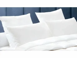 DODO Almohada de plumas naturales 65x65 cm BAFFIN de Blanco Outlet