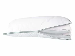 Almohada Ergocombi ErgoFlakes doble relleno firmeza regulable 90 cm Blanco Discount