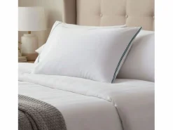 Almohada Ergocombi ErgoFlakes doble relleno firmeza regulable 90 cm Blanco Discount