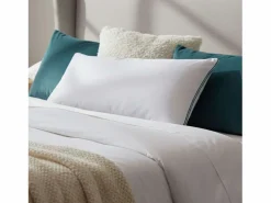 Almohada Ergocombi ErgoFlakes doble relleno firmeza regulable 90 cm Blanco Discount