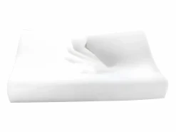 Ysmée Almohada ergonómica - memoria de forma - 50x30 cm Blanco