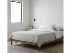 Almohada Noah de fibra tacto seda transpirable blanco 90 cm^ Online
