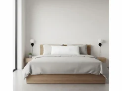 Almohada Noah visco copos y aloe vera antialérgica blanco 105 cm