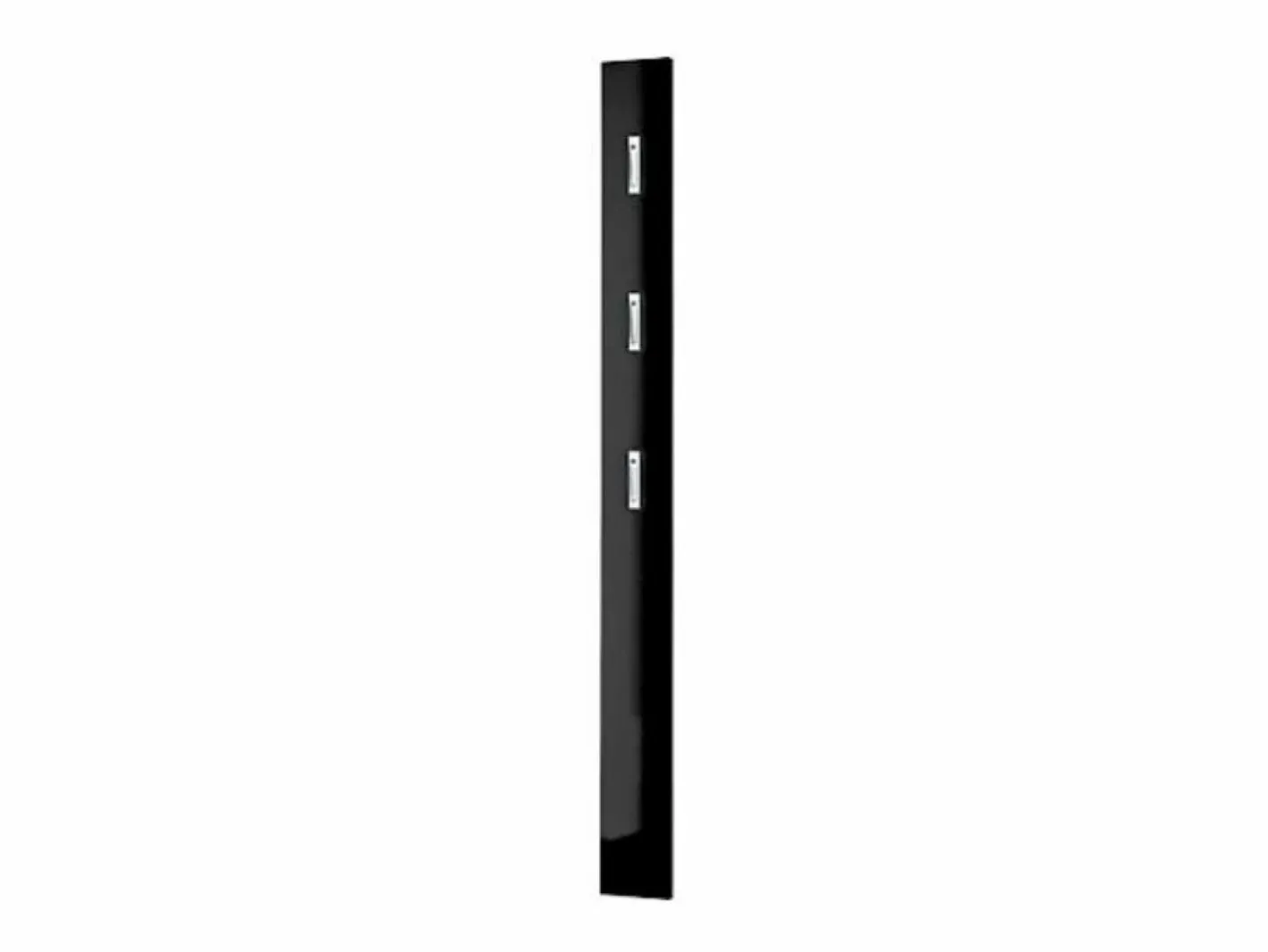 Alti perchero de pared lacado diseño negro - Negro^MSO Clearance