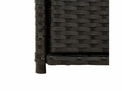 Garden Furniture Armario De Jardín|Annemarie Armario de almacenaje de jardín ratán PE 55x55x111 cm