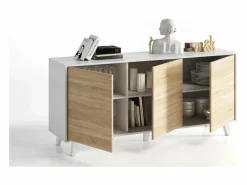 Loungitude Aparador|Aparador 3 puertas - L154 cm - Zaiken Plus