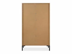 Calicosy Aparador Alto 2 Puertas 2 Cajones y 2 Estantes H139 cm - Plock Marru00f3n Discount
