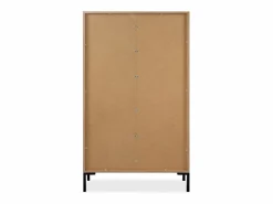 Calicosy Aparador Alto 2 Puertas 2 Cajones y 2 Estantes H139 cm - Plock Marru00f3n Discount
