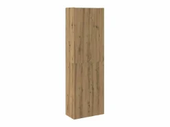 vidaxl Aparador alto madera de ingeniería roble artisan 60x32x190 cm Color natural claro Outlet
