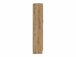 vidaxl Vitrina|Aparador alto Roble Artisan 82,5x30,5x150 cm Madera de ingeniería