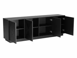 Aparador con 4 puertas de MDF - Color: - MEZULIA^Vente-unique Online