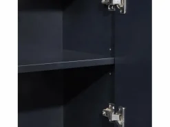 ModernLuxe Aparador|Aparador con 4 puertas sin tirador - estilo contemporáneo - madera + metal -