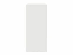 vidaxl Aparador con cajones y puertas 70,5x34x74,5 cm Blanco