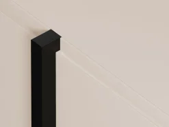 Aparador de 4 puertas en MDF - Beige y negro - LUVONIA^Vente-unique New