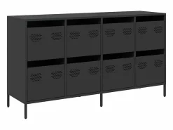 vidaxl Aparador De Cocina|Aparador de acero laminado en frío 135x39x73,5 cm