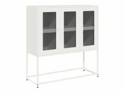 vidaxl Aparador De Cocina|Aparador de acero laminado en frío 100,5x39x107 cm