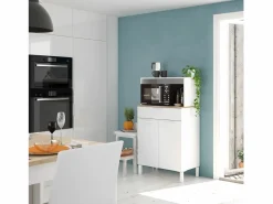 Aparador de cocina 2 puertas y 1 cajón L72 cm - Kira^Loungitude New