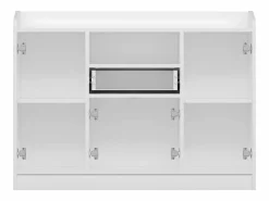 Aparador de cocina con 4 puertas, 1 cajón y 1 estante - - MIZOTA^Vente-unique Clearance