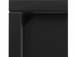 Merax Aparador De Cocina|Aparador de cocina con puerta - 120 x 40 x 75 cm - con 6 cajones + LED - MDF -