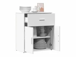 vidaxl Aparador de madera de ingeniería 60x31x70 cm Blanco Best